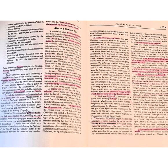 Church Triumphant: History of Christianity up to 1300 by Hinson (1995 1st Ed HC) - Picture 3 of 11